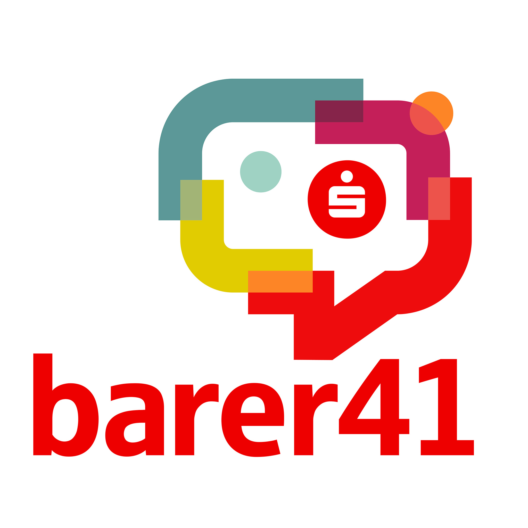 Logo der Konzept-Filiale „barer41“ der Stadtsparkasse München